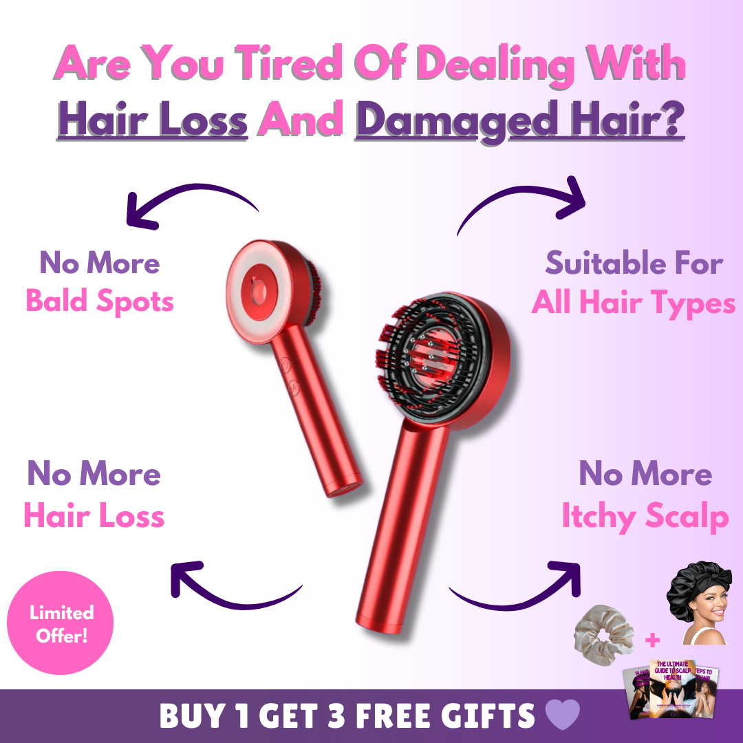 Oracluxe Hair Grow PRO - Red Light Therapy & Deep Scalp Stimulation