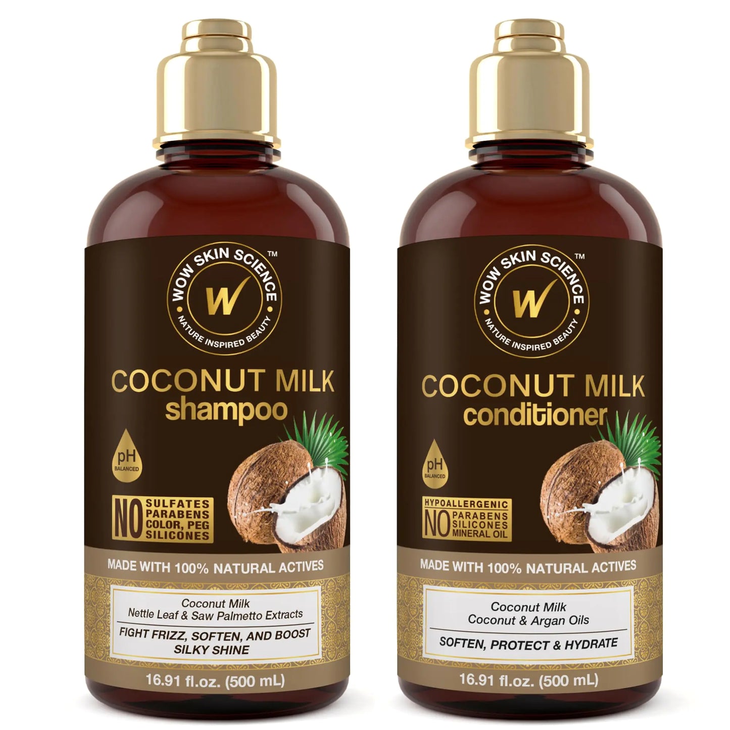 Coconut Milk Hydrating Hair Care Set