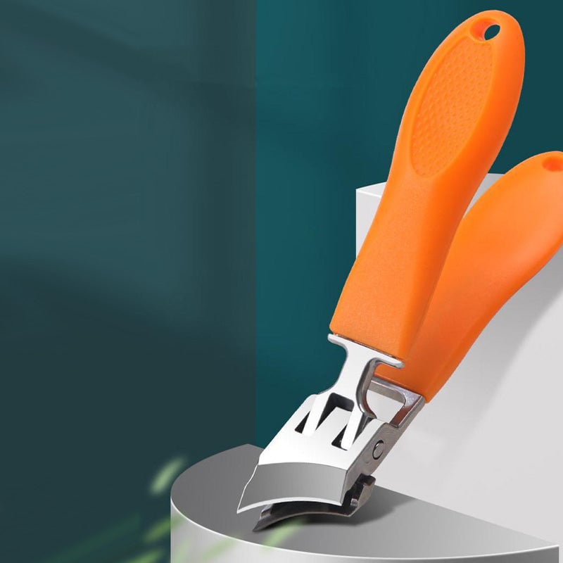 Oracluxe Wide Jaw Opening Anti-Splash Slanted Nail Clipper