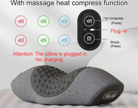Oracluxe Massager Cervical Hot Pillow