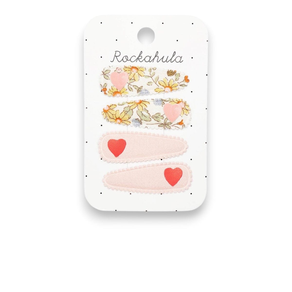 Oracluxe Bramble Heart Fabric Clip Set - oracluxe