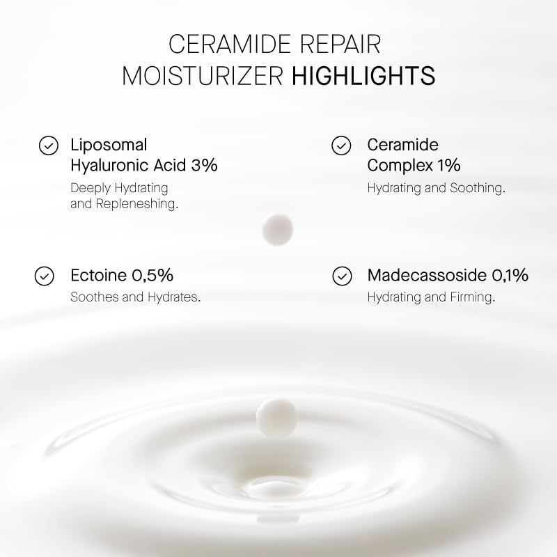 CERAMIDE REPAIR MOISTURIZER - Repairing Facial Moisturizer with Ceramides