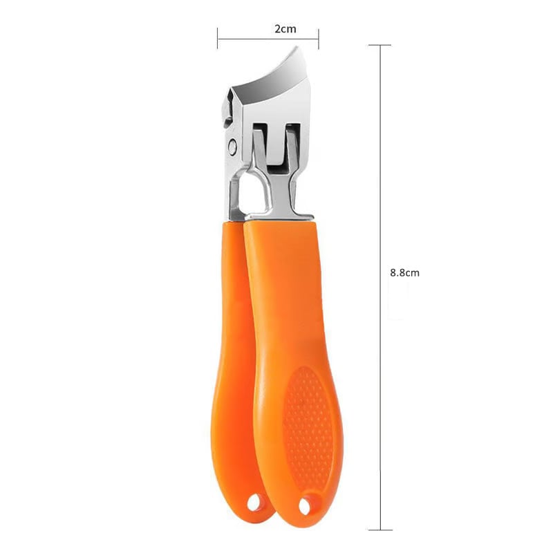 Oracluxe Wide Jaw Opening Anti-Splash Slanted Nail Clipper