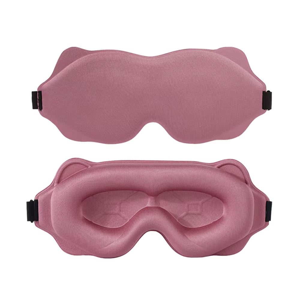 3D Sleeping Mask Block Out Light Soft Padded Sleep Mask for Eyes Slaapmasker Eye Shade Blindfold Sleeping Aid Face Mask Eyepatch