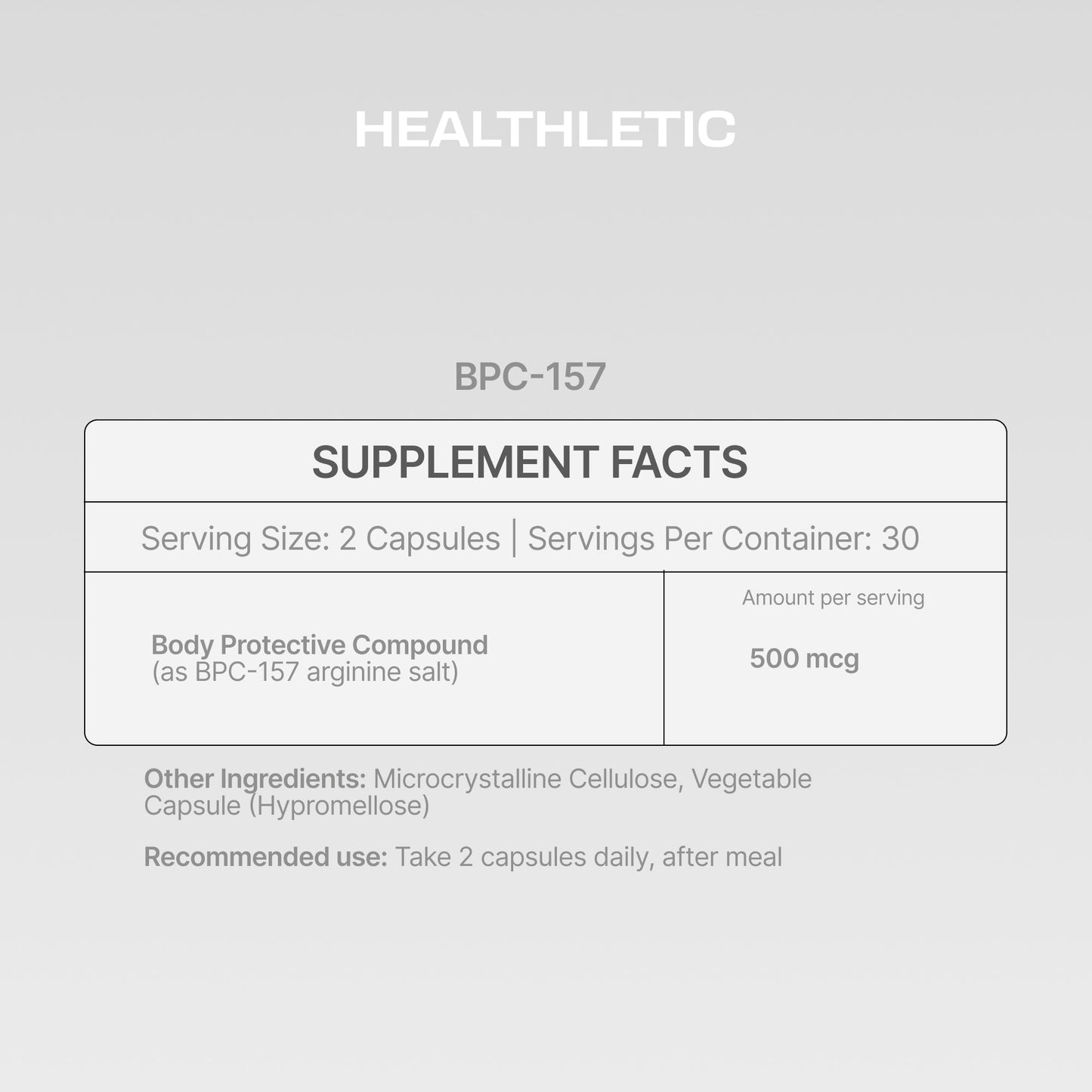 Oracluxe Body Protection Compound (BPC-157)