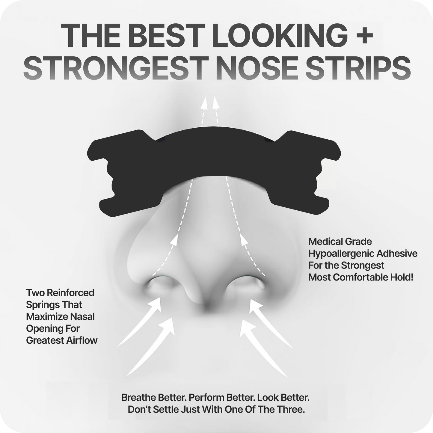 Oracluxe Black Nasal Strips