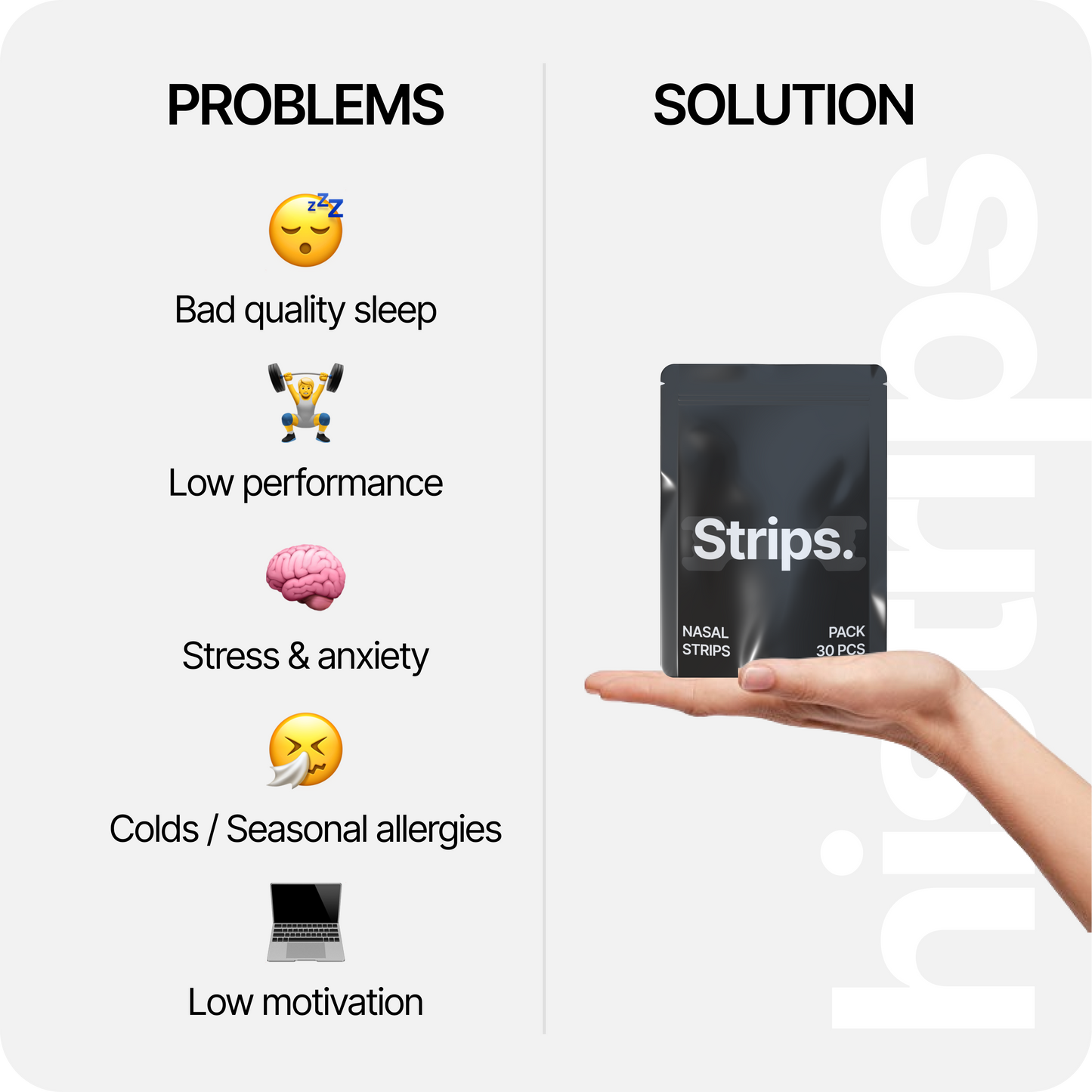 Oracluxe Black Nasal Strips
