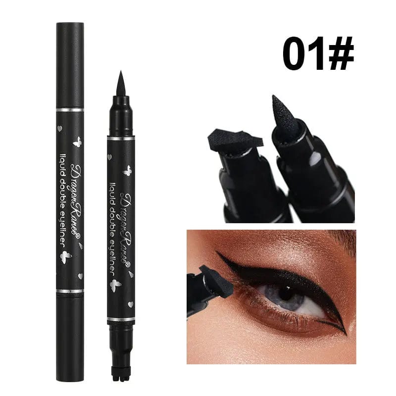 Oracluxe Double Head Waterproof Eyeliner Stamp - oracluxe