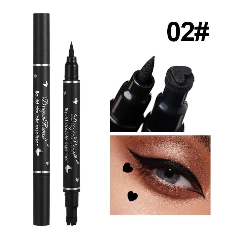 Oracluxe Double Head Waterproof Eyeliner Stamp - oracluxe