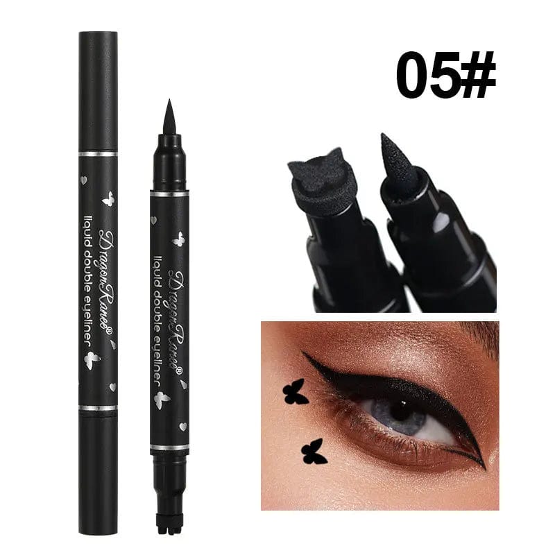 Oracluxe Double Head Waterproof Eyeliner Stamp - oracluxe