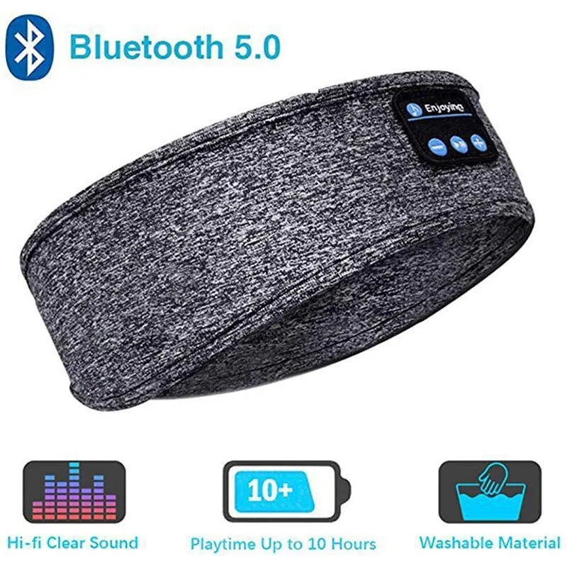 Oracluxe Eye Mask with Wireless Bluetooth Headset Headband