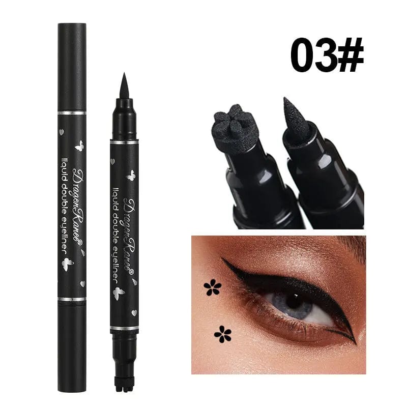 Oracluxe Double Head Waterproof Eyeliner Stamp - oracluxe