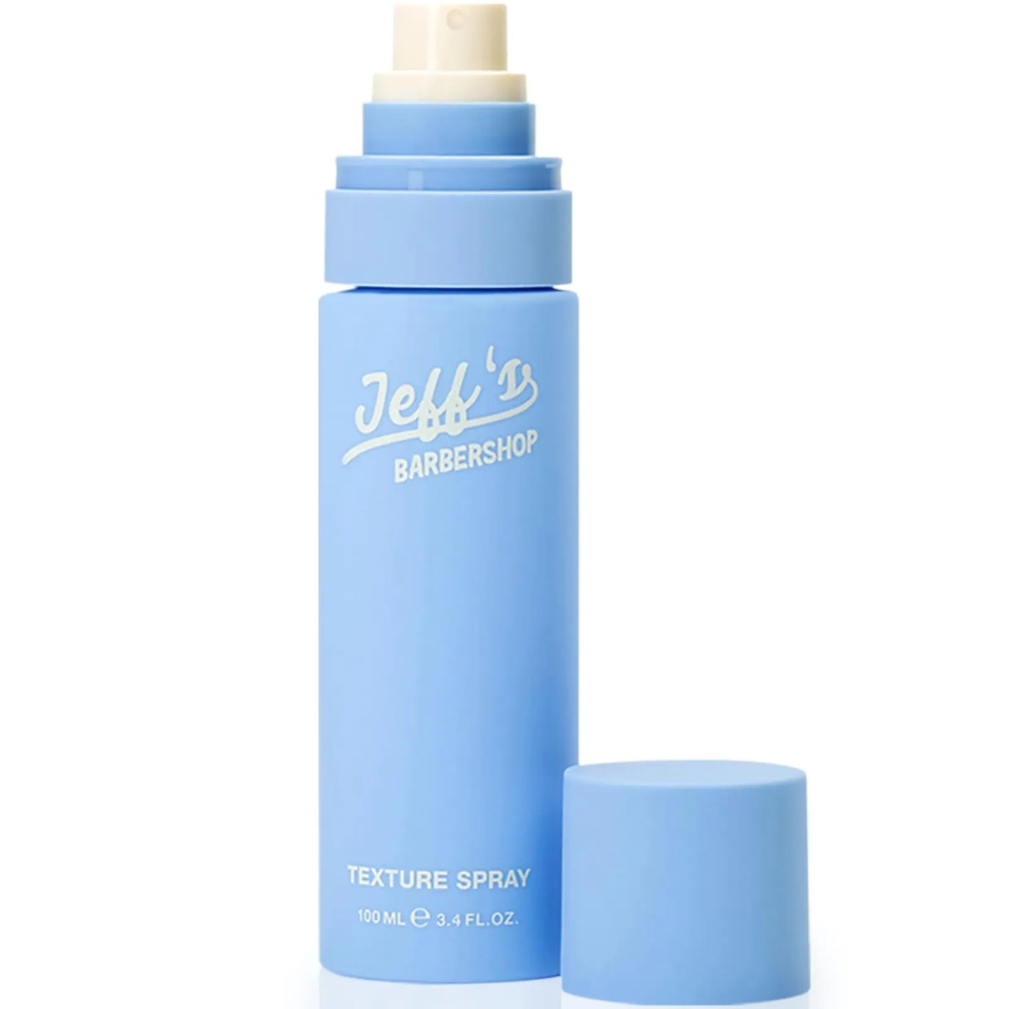 Jeffs Barbershop Sea Salt Texture Hair Spray Sandalwood - Texturizing & Thickening Volumizer for Men & Women - Light Hold Textured Finish for Body Volume & Waves (3.4 fl oz/100ml)