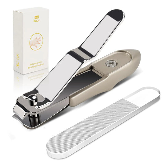 PreciseGrip Infant Nail Clippers with Nano File