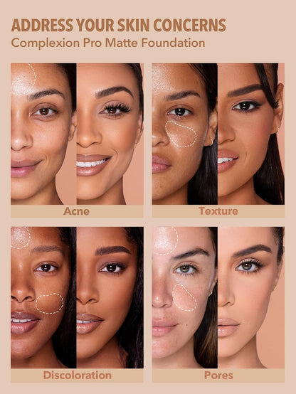 Oracluxe Full Coverage Foundation Makeup Long Lasting Waterproof