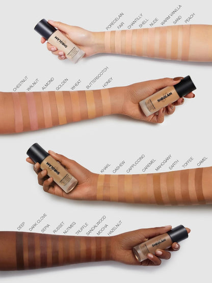 Oracluxe Full Coverage Foundation Makeup Long Lasting Waterproof