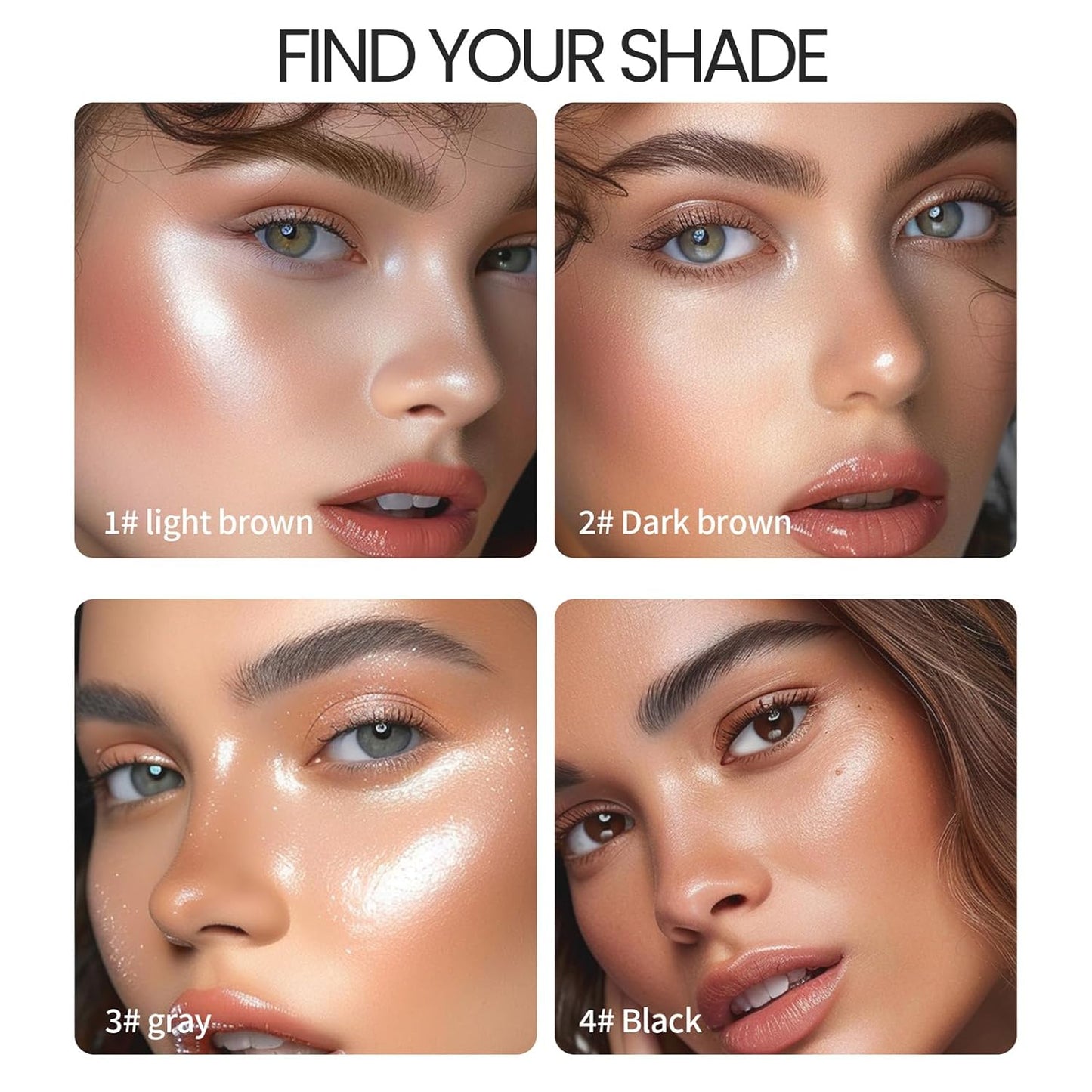 Oracluxe 2025 New Magic Dark Brown Eyebrow Pencil