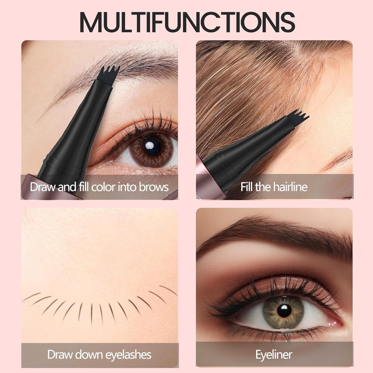 Oracluxe 2025 New Magic Dark Brown Eyebrow Pencil