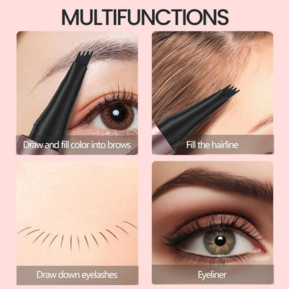 Oracluxe 2025 New Magic Dark Brown Eyebrow Pencil