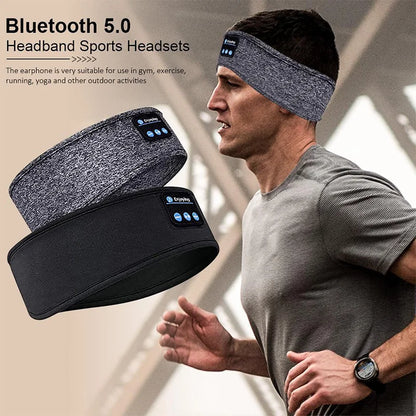 Oracluxe Eye Mask with Wireless Bluetooth Headset Headband