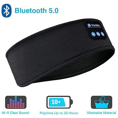 Oracluxe Eye Mask with Wireless Bluetooth Headset Headband